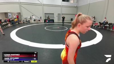 136 lbs Round 2 (6 Team) - Kamryn Bourbon, Missouri vs Kylee Wicklund, Washington