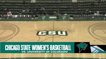 Replay: CU Boulder vs Chicago St | Nov 27 @ 12 PM