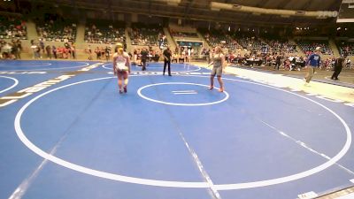 Rr Rnd 1 - Audrina Collom, Pryor Tigers vs Temprence Watson, Terminator Wrestling Academy