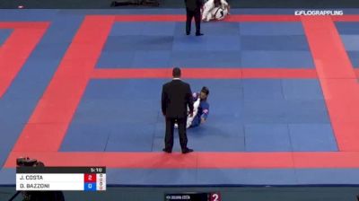 JULIANA COSTA vs DAYANE BAZZONI 2018 Abu Dhabi Grand Slam Rio De Janeiro