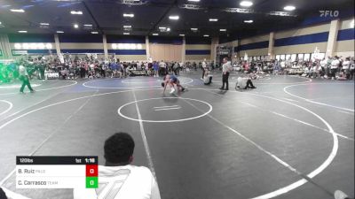 120 lbs Round Of 64 - Benjamin Ruiz, Paloma Valley HS vs Chase Carrasco, Team So-Cal WC