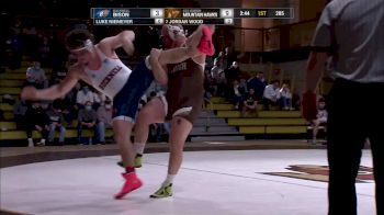 285 - lbs Jordan Wood, Lehigh vs Luke Niemeyer, Bucknell