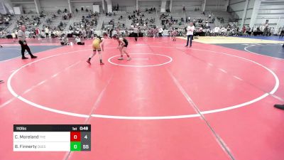 110 lbs Rr Rnd 2 - Cooper Moreland, The Purge vs Brock Finnerty, Quest School Of Wrestling Elem