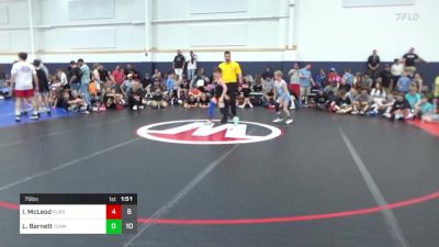 75 lbs Pools - Ian McLeod, Pursuit vs Landon Barnett, Team Gotcha