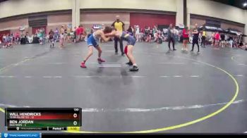 130 lbs Round 2 (4 Team) - Will Hendricks, Team Palmetto vs Ben Jordan, Dogtown