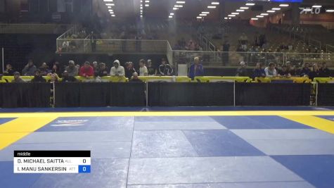 DYLAN MICHAEL SAITTA vs ISAAC MANU SANKERSINGH 2024 Pan Jiu Jitsu IBJJF Championship