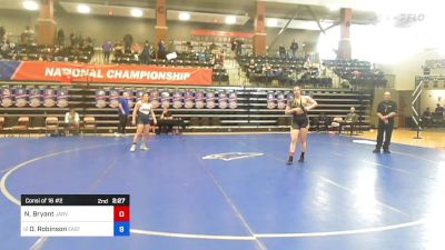 191 lbs Consi Of 16 #2 - Grace Gray, Iowa Wesleyan vs Catherine Palmieri, Life