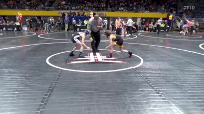 65 lbs Rd 4 - Consi Of 8 #1 - James Sowa, North Allegheny vs Vincent Foster, Nazareth