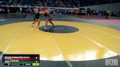 6A-285 lbs Quarterfinal - Cole Steketee, Sprague vs Skyler Randlemen-Galvan, Sherwood