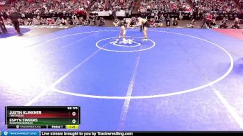 D2-175 lbs 1st Place Match - Espyn Sweers, Mauston/Necedah vs Justin Klinkner, Two Rivers