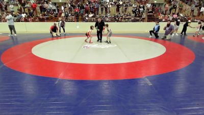 49 lbs Round Of 16 - Phoenix Gilstrap, Backyard Brawlers Wrestling Club vs Reed Gable, Backyard Bullies Wrestling Club