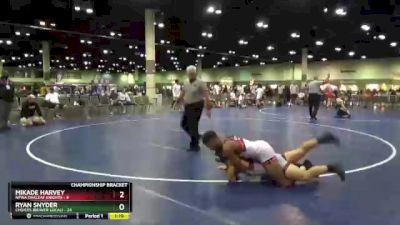 145 lbs Round 4 (16 Team) - Mikade Harvey, NFWA Oakleaf Knights vs Ryan Snyder, CHOICES (Beaver Local)