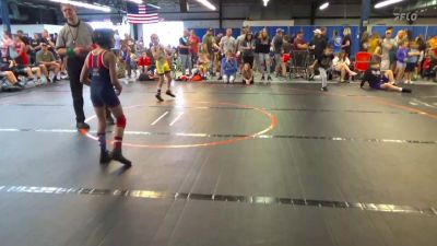 70 lbs Rr Rnd 3 - Savino DeJuliis, All American vs Samuel DAnnunzio, Clarksburg