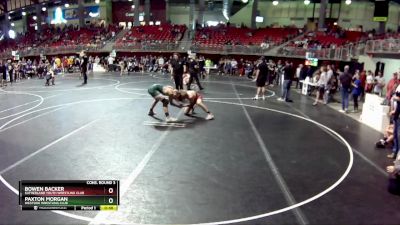 125 lbs Cons. Round 3 - Bowen Backer, Sutherland Youth Wrestling Club vs Paxton Morgan, Westside Wrestling Club