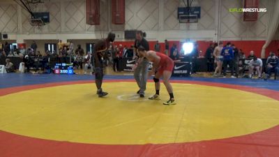 92 kg Consolation - Donald Mcneil, NYAC vs Joshua Manu, Navy-Marine Corps Regional Training Center