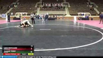195 lbs 1st Place Match - Jack Pritchard, Opelika Hs vs Zander Terry, Pelham
