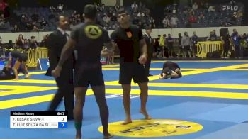 FELIPE CESAR SILVA vs THIAGO LUIZ SOUZA DA SILVA 2022 World IBJJF Jiu-Jitsu No-Gi Championship