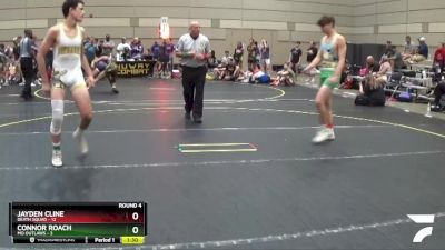130 lbs Round 4 (6 Team) - Connor Roach, MO Outlaws vs Jayden Cline, Death Squad