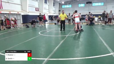 160-J Pool B lbs Round 1 - Thane Meeker, OH vs Owen Smith, PA