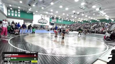 111 lbs Champ. Round 1 - Jassmin Bravo, Santa Ana vs Alycia Reyes, Excelsior