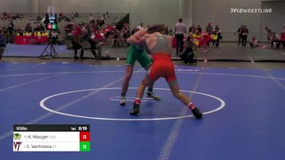 125 lbs Rd Of 16 - Eddie Ventresca, Virginia Tech vs Kase Mauger, Utah Valley