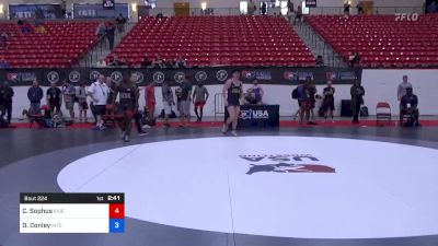 87 kg Cons 16 #2 - Chase Sophus, Rise RTC vs Daniel Conley, Interior Grappling Academy