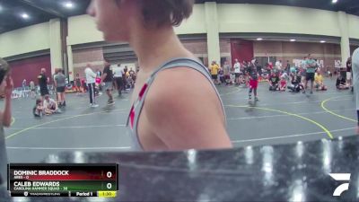 96 lbs Semis & 1st Wrestleback (8 Team) - Dominic Braddock, ARES vs Caleb Edwards, Carolina Hammer Squad