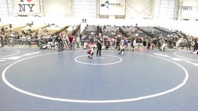 65 lbs Quarterfinal - Dillon (dj) Gervasi, Carmel Youth Wrestling Club vs Nicholas Gerst Jr., Whitney Point Youth Wrestling Club