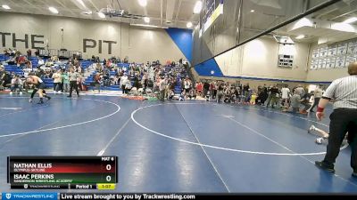 82 lbs Semifinal - Isaac Perkins, Sanderson Wrestling Academy vs Nathan Ellis, Olympus-Skyline