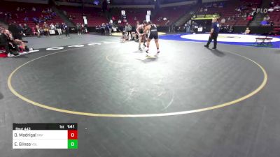 285 lbs Round Of 16 - Oskar Madrigal, Servite (SS) vs Evan Glines, Vista Del Lago (SJ)