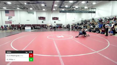 182 lbs Quarterfinal - Asael Garcia-Rodriguez, Windham vs Cooper Pitts, Haddam-Killingworth