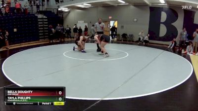 235 lbs. Cons. Round 4 - Bella Doughty, Oak Grove vs Tayla Phillips, Edwardsville (H.S.)