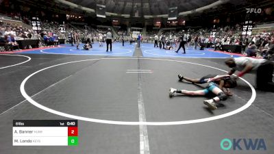 61 lbs 3rd Place - AnTerryo Banner, Hurricane Wrestling Academy vs Mason Londo, Keystone Wrestling Club