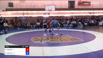 97 kg Prelims - Donald McNeil, New England Regional Training Center/ Bears WC vs Hayden Zillmer, Gopher Wrestling Club - RTC