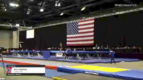 Amy Hopkins - Tumbling, Legacy Elite - 2021 USA Gymnastics Championships