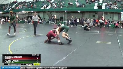 174 lbs Cons. Round 5 - Marty Larkin, Michigan State vs Darrien Roberts, Oklahoma