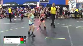 50 lbs Round 2 (8 Team) - Theodore Swedberge, Lead Miners vs Greyson Terry, Nebraska Elite