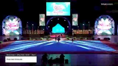 Riverdale Wildcats [2020 Show Cheer 1 - Mitey Mite - Small Day 1] 2020 Pop Warner National Cheer & Dance Championship
