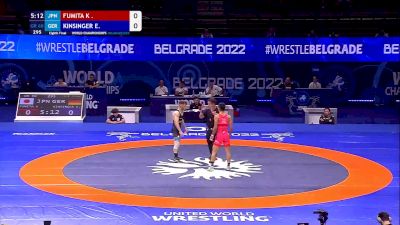 60 kg 1/8 Final - Kenichiro Fumita, Japan vs Etienne Kinsinger, Germany