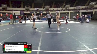 106 Elite Varsity Cons. Round 3 - William Fontenot, Brother Martin vs Noah Krauss, Auburn