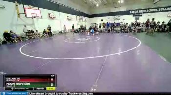 126 lbs Quarters - Moon Thompson, Selah vs Dillon Le, Newberg 2