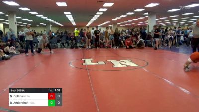 106 lbs Rr Rnd 4 - Noah Collins, Phoenix HS Red vs Bruce Anderchak, Gladiators HS