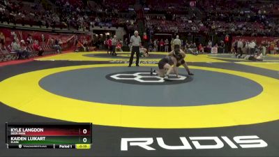 D3-150 lbs Cons. Round 1 - Kaiden Luikart, Elgin vs Kyle Langdon, Deer Park