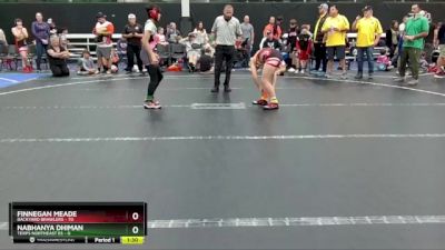 96 lbs Round 5 (8 Team) - Finnegan Meade, Backyard Brawlers vs Nabhanya Dhiman, Terps Northeast ES