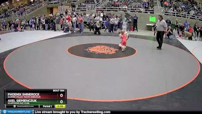 53 lbs Cons. Round 2 - Axel Siemienczuk, Scappoose Mat Club vs Phoenix Shinerock, Illinois Valley Youth Wrestlin