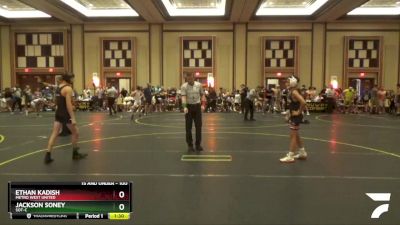 100 lbs Champ. Round 1 - Jackson Soney, Sot-c vs Ethan Kadish, Metro West United