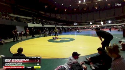 40 lbs Cons. Semi - Brody Brockenbrough, Guerrilla Wrestling (GWA) vs Camden Fulcher, Williamsburg Wrestling Club