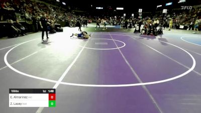 106 lbs Round Of 32 - Elijah Almarinez, Vacaville (SJ) vs Zachary Lacey, Durham (NS)