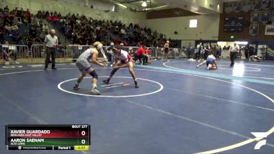 145 lbs Cons. Round 2 - Aaron Saenam, Alta Loma vs Xavier Guardado, Redlands East Valley