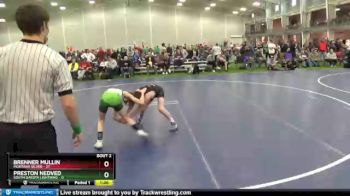 100 lbs Round 1 (6 Team) - Preston Nedved, South Dakota Lightning vs Brenner Mullin, Montana Silver